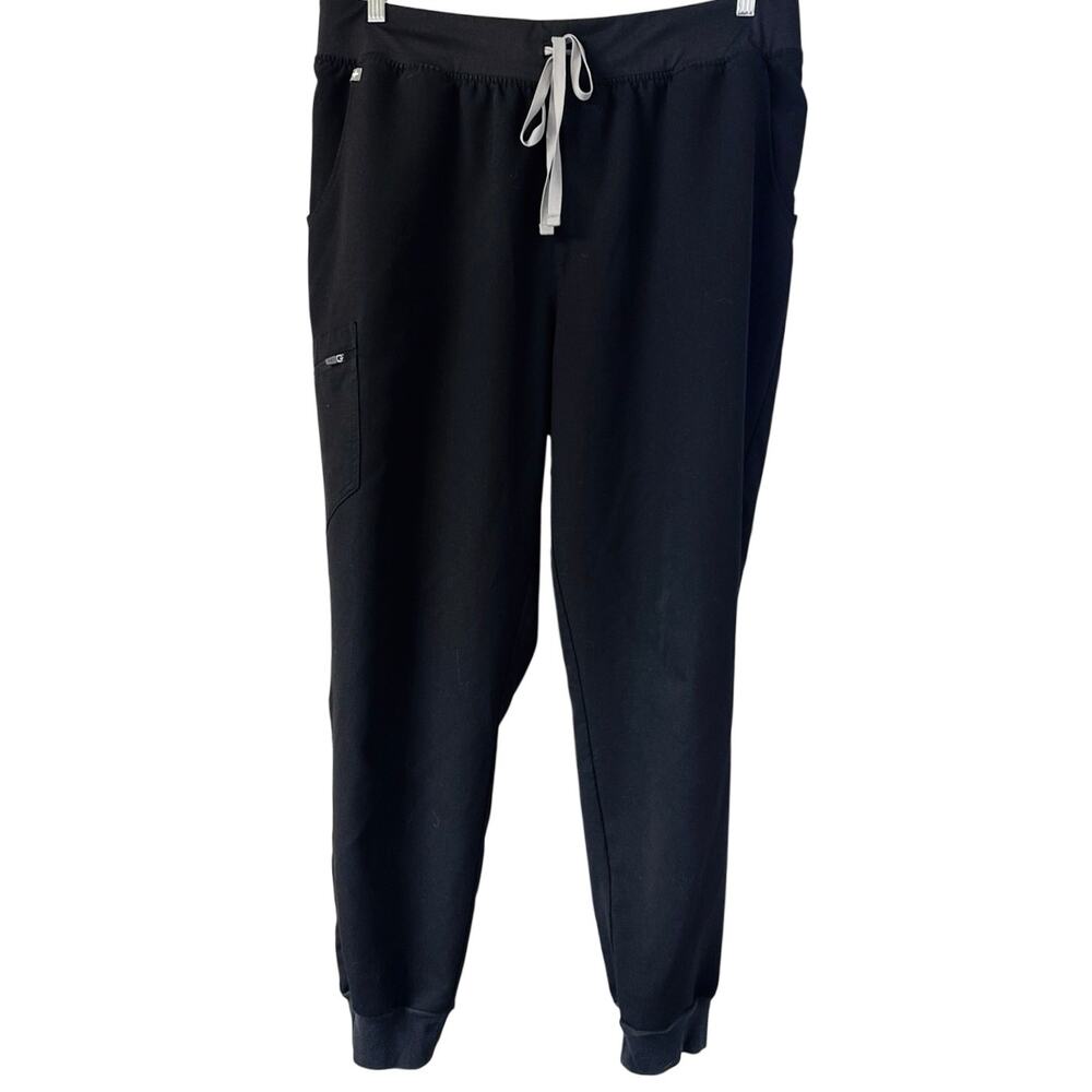 Figs Women’s High Waist Zamora Joggers Scrubs Pants Size 3XLT in Black
